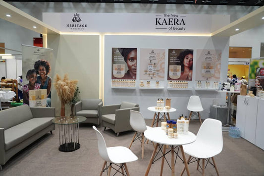 Heritage Tradition à la FOMCI 2025 : Une célébration du Karité Ancestral sur le stand KAERA !